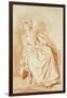 Study of a Seated Lady-Louis Rolland Trinquesse-Framed Giclee Print