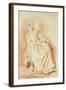 Study of a Seated Lady-Louis Rolland Trinquesse-Framed Giclee Print