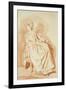 Study of a Seated Lady-Louis Rolland Trinquesse-Framed Giclee Print