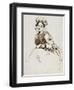 Study of a Seated Woman-Richard Parkes Bonington-Framed Giclee Print
