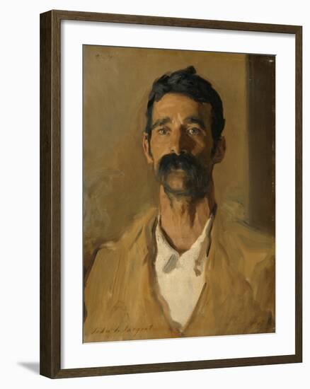 Study of a Sicilian Peasant, 1907-John Singer Sargent-Framed Giclee Print