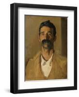 Study of a Sicilian Peasant, 1907-John Singer Sargent-Framed Giclee Print