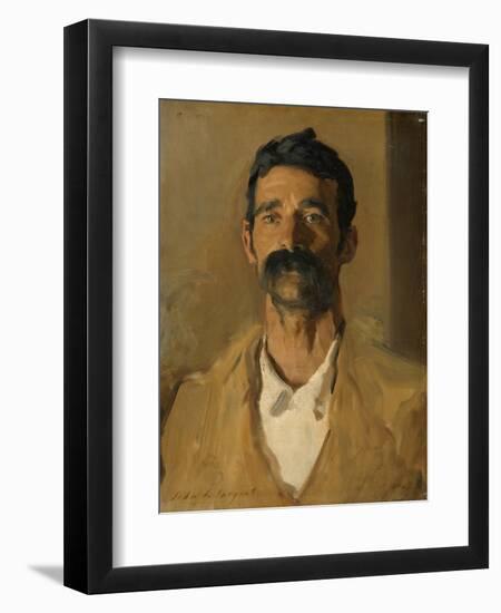 Study of a Sicilian Peasant, 1907-John Singer Sargent-Framed Giclee Print