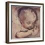 Study of a Sleeping Baby, c16th century, (1903)-Federico Barocci-Framed Giclee Print