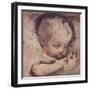 Study of a Sleeping Baby, c16th century, (1903)-Federico Barocci-Framed Giclee Print