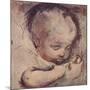 Study of a Sleeping Baby, c16th century, (1903)-Federico Barocci-Mounted Giclee Print