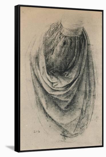 'Study of a Sleeve', c1480 (1945)-Leonardo Da Vinci-Framed Stretched Canvas