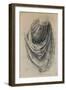 'Study of a Sleeve', c1480 (1945)-Leonardo Da Vinci-Framed Giclee Print