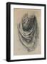 'Study of a Sleeve', c1480 (1945)-Leonardo Da Vinci-Framed Giclee Print