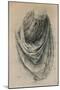 'Study of a Sleeve', c1480 (1945)-Leonardo Da Vinci-Mounted Giclee Print