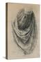 'Study of a Sleeve', c1480 (1945)-Leonardo Da Vinci-Stretched Canvas