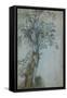 Study of a Tree, 1597-99 (Pen in Dark Brown Ink, Brush in W/C & Bodycolour, Heightened with White O-Hendrik Goltzius-Framed Stretched Canvas