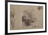 Study of a Tree in Front of a House-Rembrandt van Rijn-Framed Giclee Print
