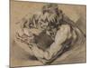 Study of a Triton, 1748-53-Francois Boucher-Mounted Giclee Print