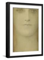 Study of a Woman, 1890-Fernand Khnopff-Framed Giclee Print