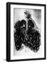 Study of a Woman, 19th Century-Constantin Guys-Framed Giclee Print