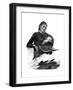 Study of a Woman Holding a Baby, 1895-Hubert von Herkomer-Framed Giclee Print