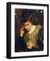 Study of a Woman Reading-Jacques-emile Blanche-Framed Giclee Print