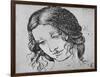 'Study of a Woman's Braided Hair', c1480 (1945)-Leonardo Da Vinci-Framed Giclee Print