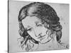 'Study of a Woman's Braided Hair', c1480 (1945)-Leonardo Da Vinci-Stretched Canvas