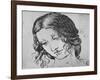 'Study of a Woman's Braided Hair', c1480 (1945)-Leonardo Da Vinci-Framed Giclee Print