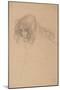 Study of a Woman's Head in Three-Quarter Profile, C.1901-1902-Gustav Klimt-Mounted Giclee Print