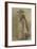 Study of a Woman, Seen from the Back-Thomas Gainsborough-Framed Giclee Print