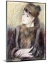 Study of a Woman-Pierre-Auguste Renoir-Mounted Giclee Print