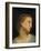 Study of a Womans Head (Oil on Canvas)-William-Adolphe Bouguereau-Framed Giclee Print