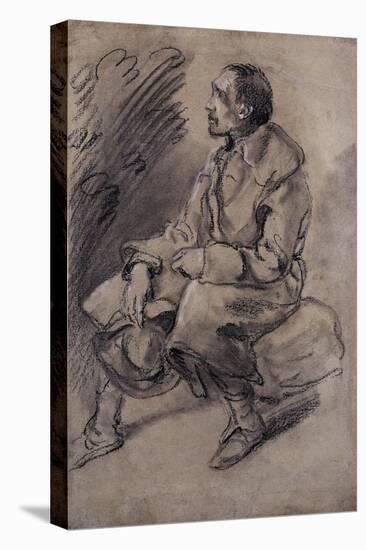 Study of a Woodman, C.1787-Thomas Gainsborough-Stretched Canvas