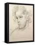 Study of a Young Boy's Head-Augustus Edwin John-Framed Stretched Canvas