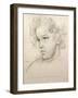 Study of a Young Boy's Head-Augustus Edwin John-Framed Giclee Print