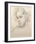 Study of a Young Boy's Head-Augustus Edwin John-Framed Giclee Print