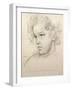 Study of a Young Boy's Head-Augustus Edwin John-Framed Giclee Print