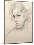 Study of a Young Boy's Head-Augustus Edwin John-Mounted Giclee Print