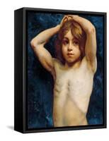 Study of a Young Boy-William John Wainwright-Framed Stretched Canvas