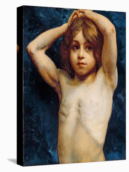 Study of a Young Boy-William John Wainwright-Stretched Canvas