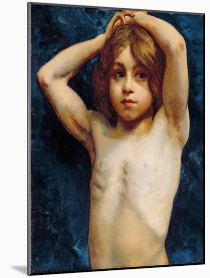 Study of a Young Boy-William John Wainwright-Mounted Giclee Print