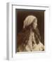 Study of a Young Girl Dressed as a Peasant, c.1869-Julia Margaret Cameron-Framed Premium Giclee Print