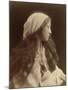 Study of a Young Girl Dressed as a Peasant, c.1869-Julia Margaret Cameron-Mounted Giclee Print