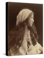Study of a Young Girl Dressed as a Peasant, c.1869-Julia Margaret Cameron-Stretched Canvas
