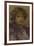 Study of a Young Girl's Head and Shoulders , 1896-97-James Abbott McNeill Whistler-Framed Giclee Print