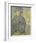 Study of a Young Girl with a Hat, 1923-Gwen John-Framed Giclee Print