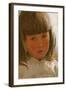 Study of a Young Girl-Edward Killingworth Johnson-Framed Giclee Print