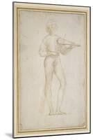 Study of a Young Man Making Music-Raphael-Mounted Giclee Print