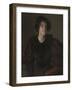 Study of a Young Woman, C.1880-85-William Merritt Chase-Framed Giclee Print