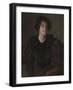 Study of a Young Woman, C.1880-85-William Merritt Chase-Framed Giclee Print