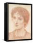 Study of a Young Woman-Henry Holiday-Framed Stretched Canvas