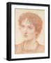 Study of a Young Woman-Henry Holiday-Framed Giclee Print