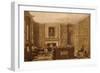 Study of an Academic or a Lawyer, Around 1840-George Pyne-Framed Giclee Print